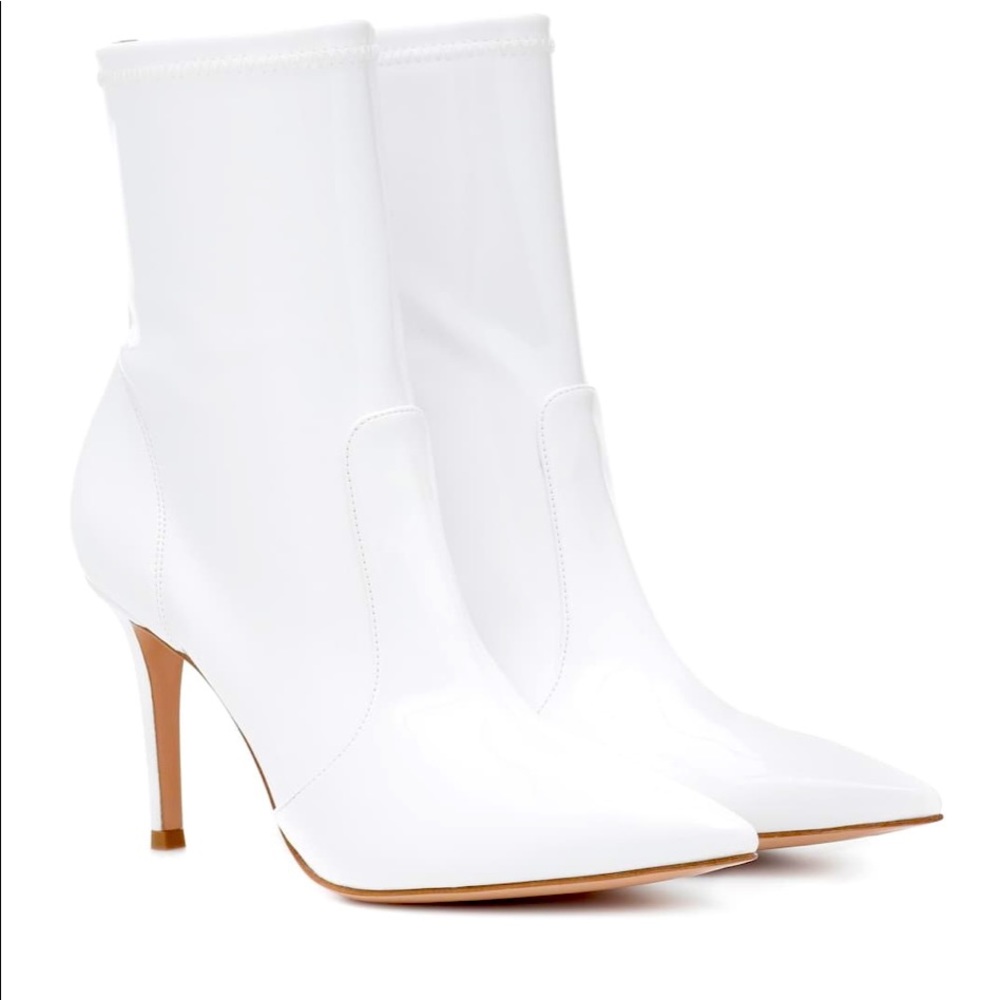Gianvito Rossi Imogen Vinyl Ankle Boots